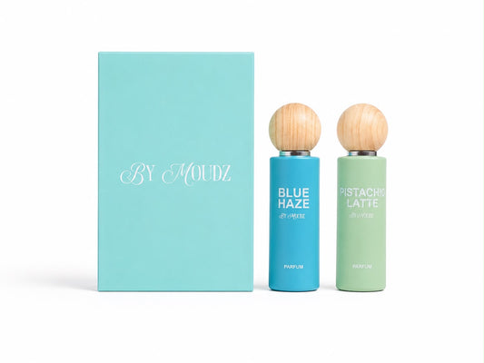 The Traveler Set (Blue Haze + Pistachio Latte)